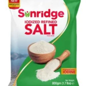 Sunridge Iodized Salt 800g